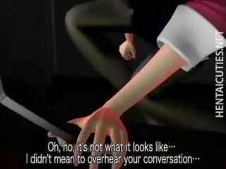 Seksi animasi gadis nakal memberikan lisan seks