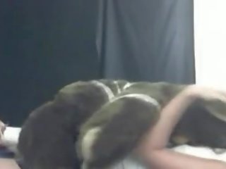 Cute Teen Humping Her Big Teddybear