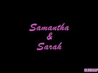 Samantha ryan și sarah blake în o excitat frenzy