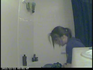 Spycam Captures Another Girl Pissing