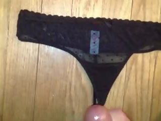 My Sisters Black Mesh Thong