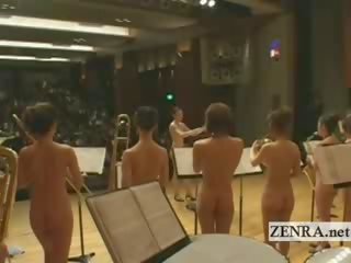 Nudist jepang av stars in the stark naked orchestra