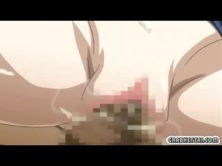 Vollbusig hentai mädchen gangbanged und sahnetorte